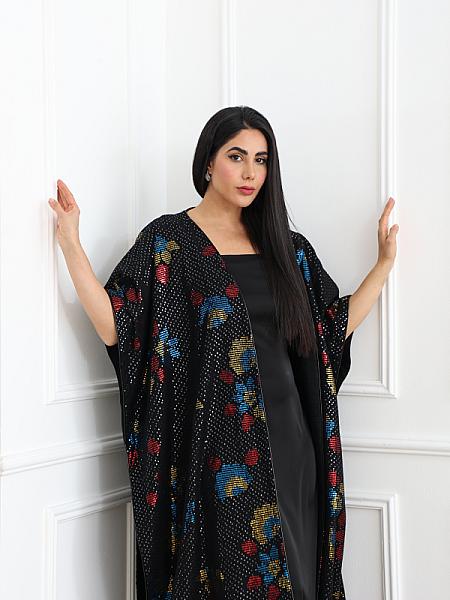 A luxurious abaya