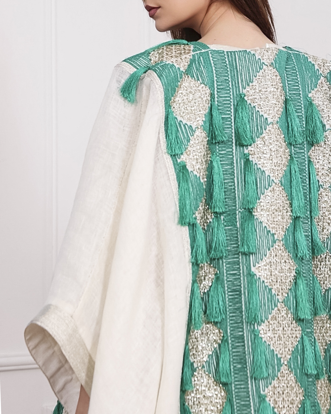 Agreen gold abaya - Image 4