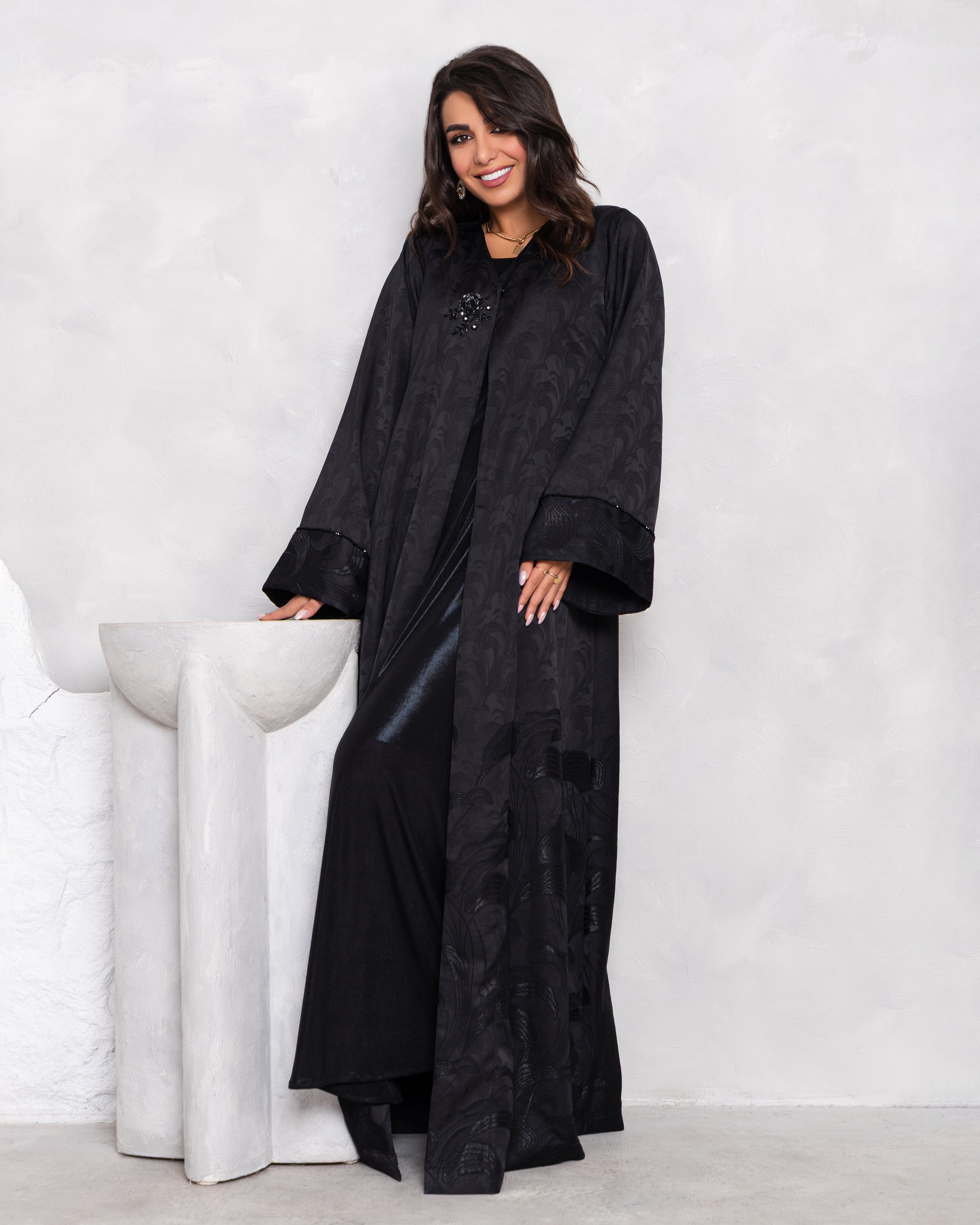 noir abaya - Image 2